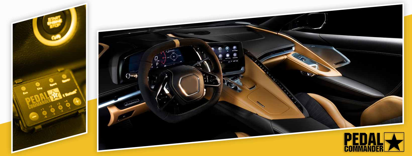 Pedal Commander for Chevrolet Corvette - interior