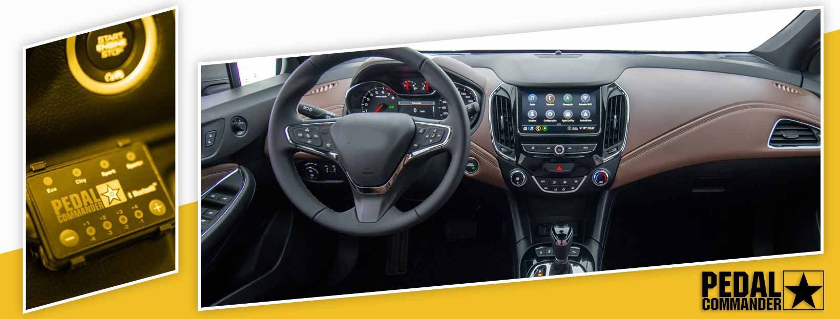 Pedal Commander for Chevrolet Cruze - interior