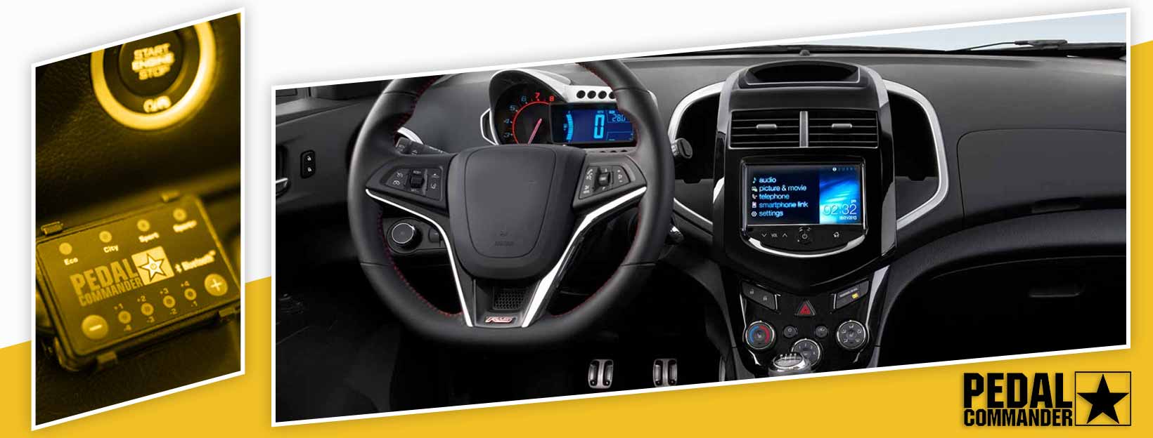 Pedal Commander for Chevrolet Sonic - interior