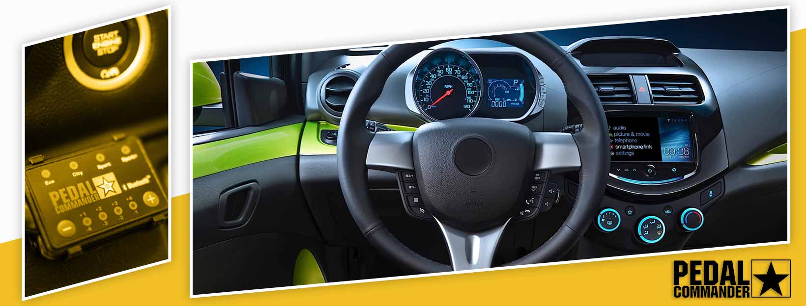 Pedal Commander for Chevrolet Spark - interior