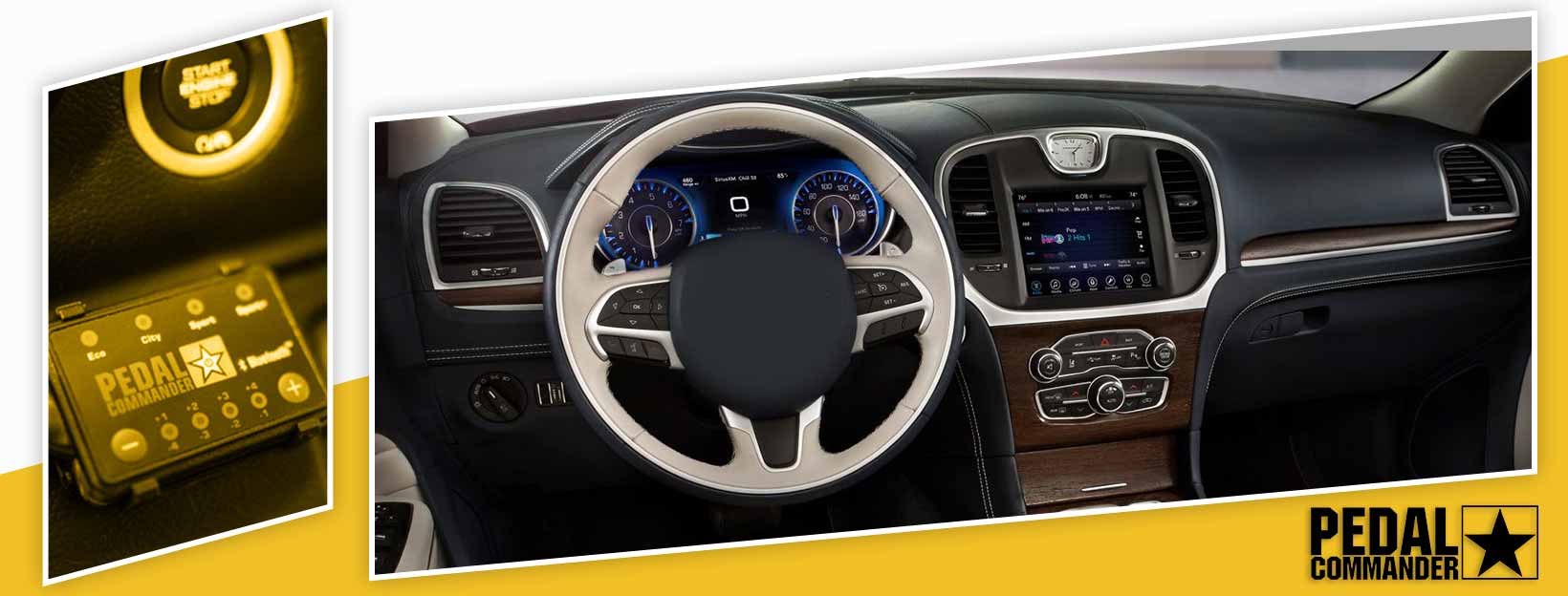 Pedal Commander for Chrysler 300 - interior
