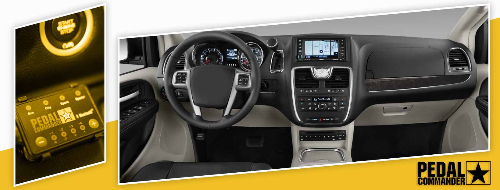 Pedal Commander for Chrysler Town and Country - interior