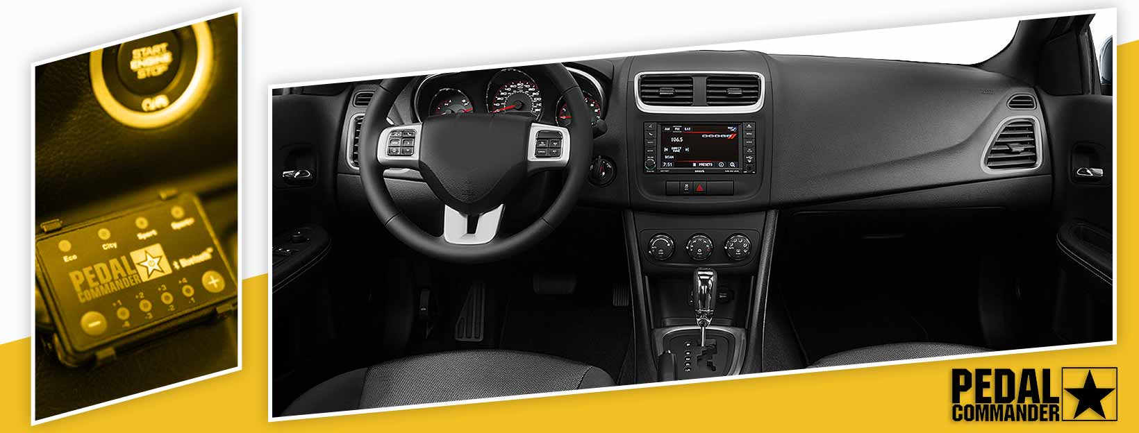 Pedal Commander for Dodge Avenger - interior