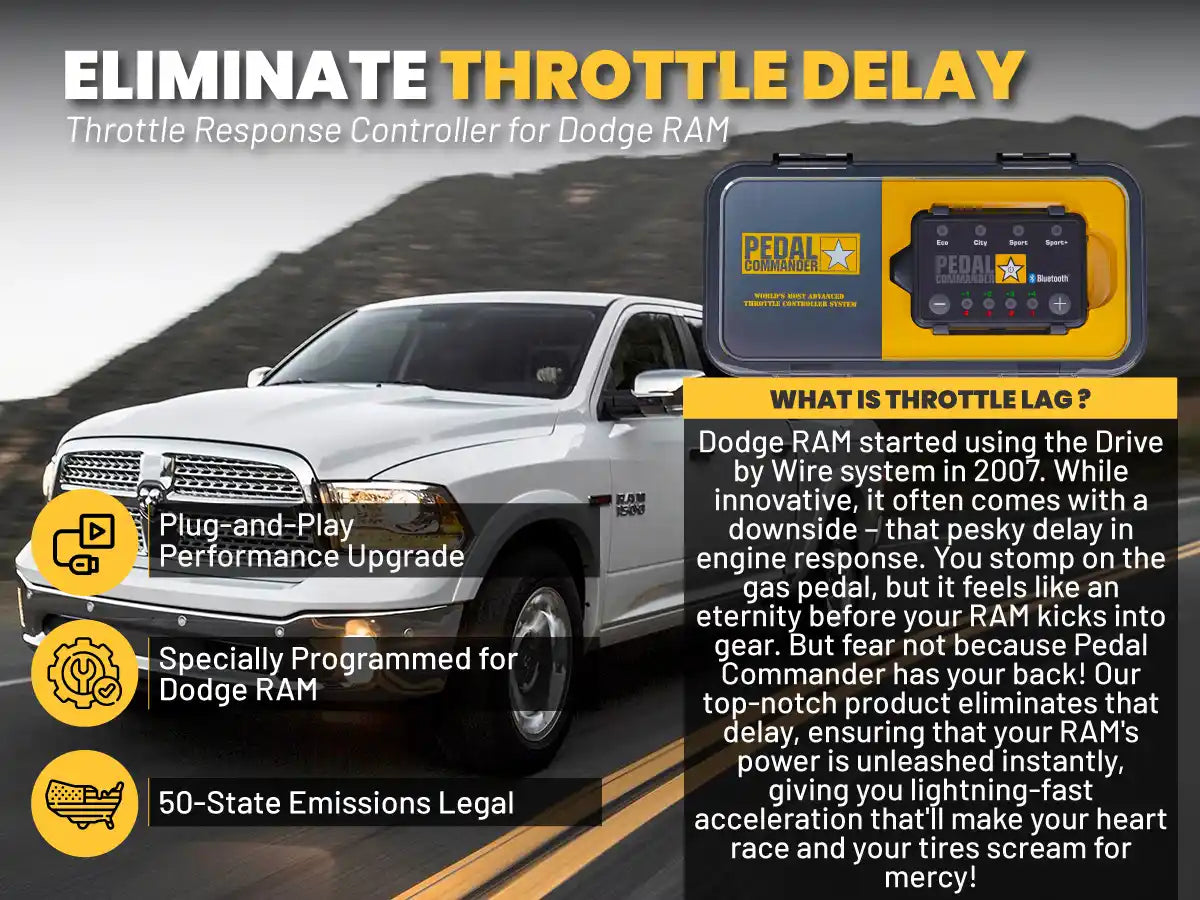 ram pedal Pedal Commander® for Dodge RAM