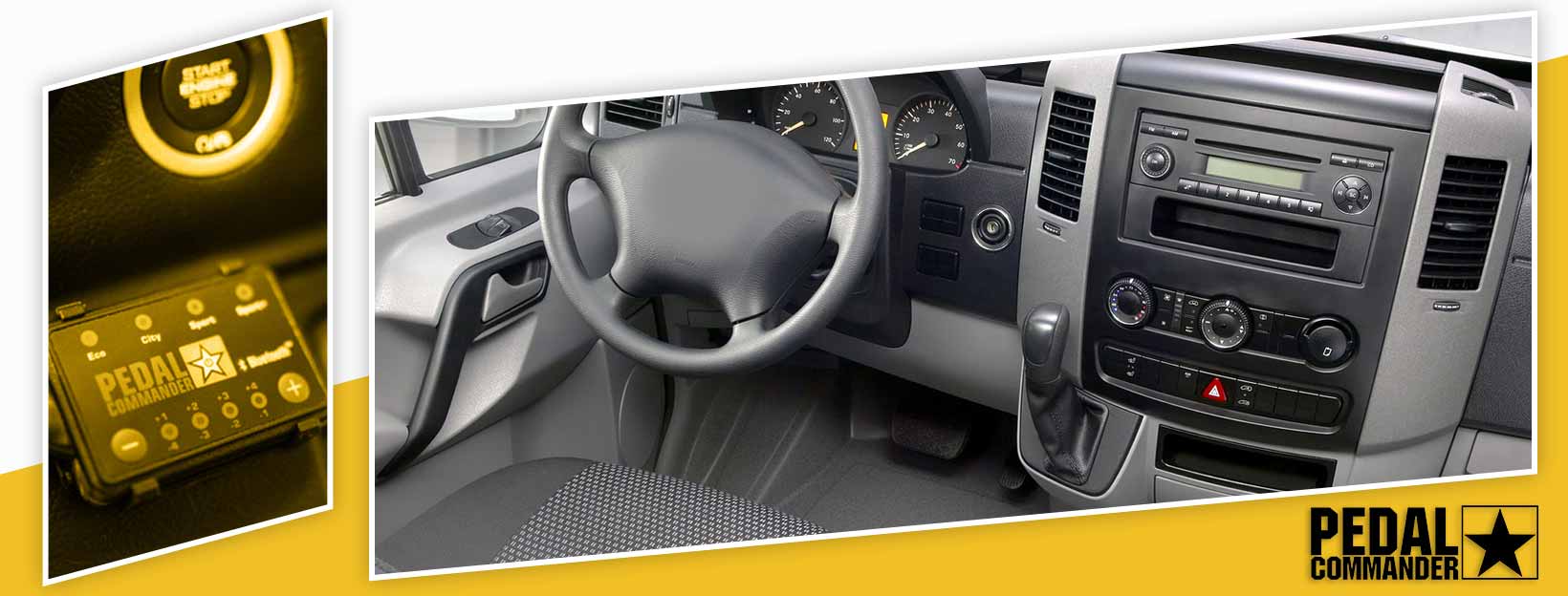 Pedal Commander for Dodge Sprinter - interior