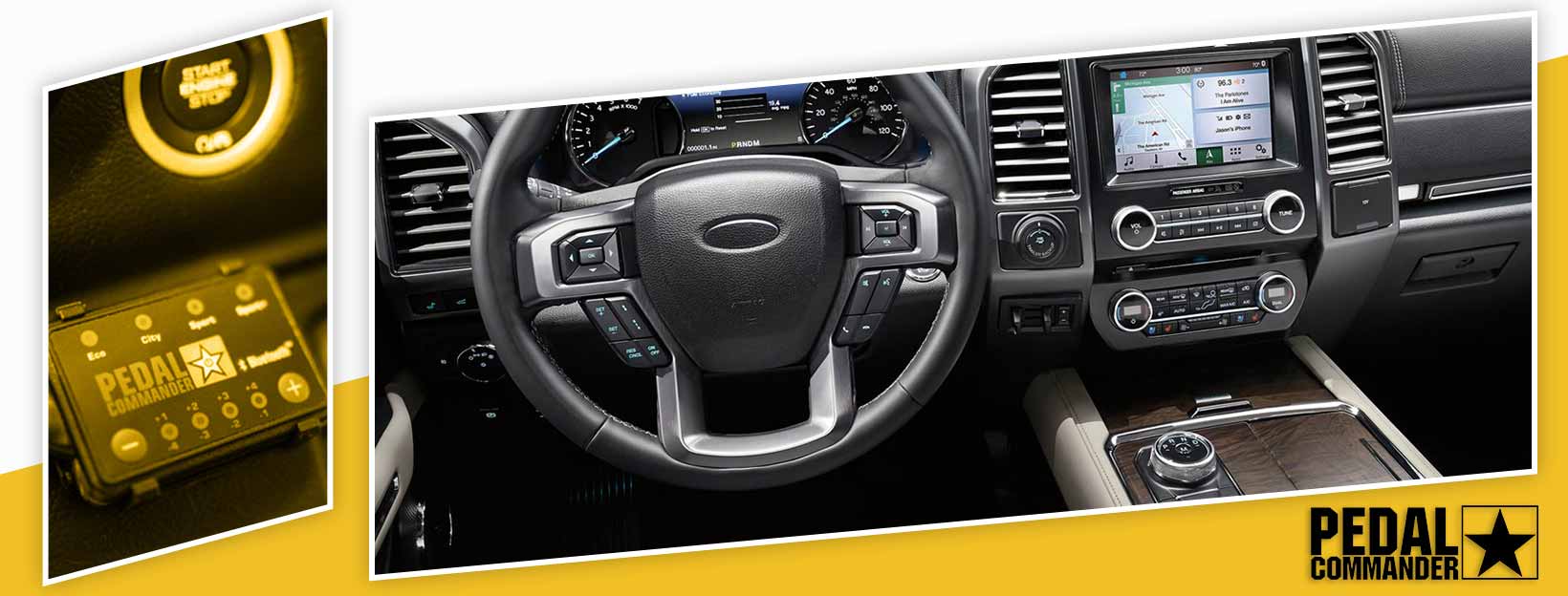 Pedal Commander for Ford Expedition - interior