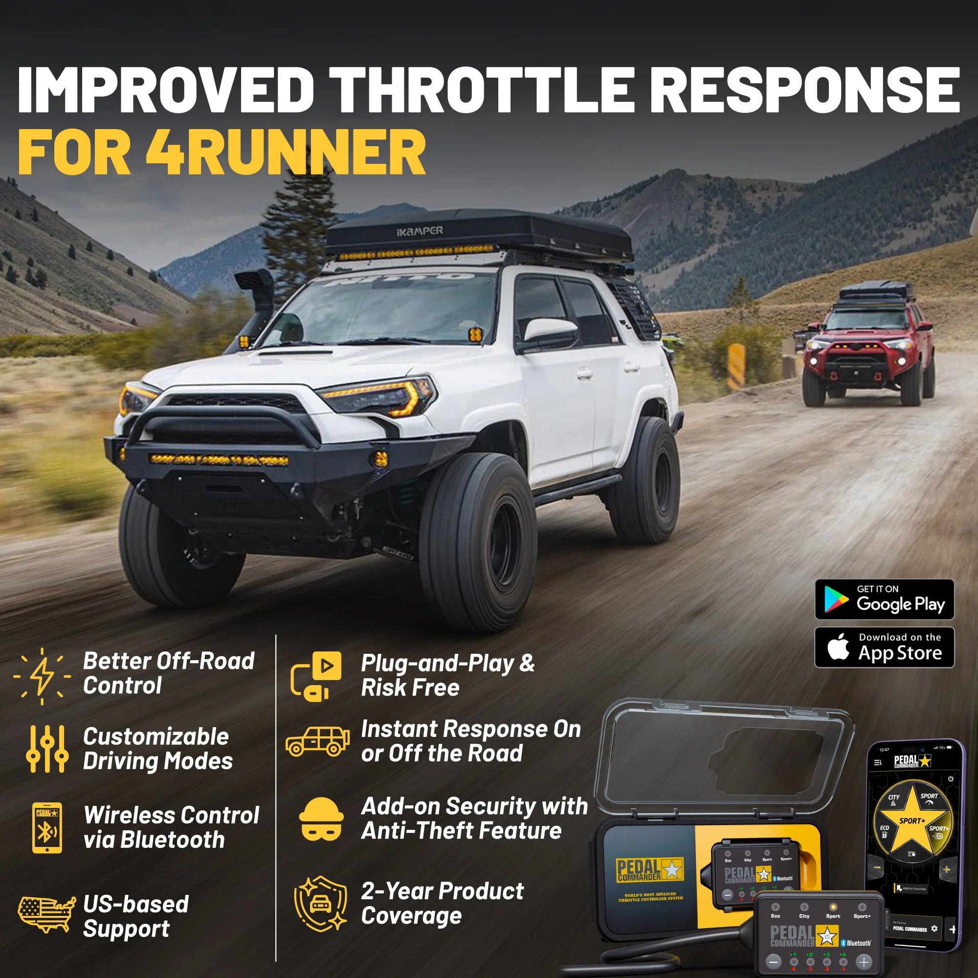 Pedal Commander improved throttle response for 4runner