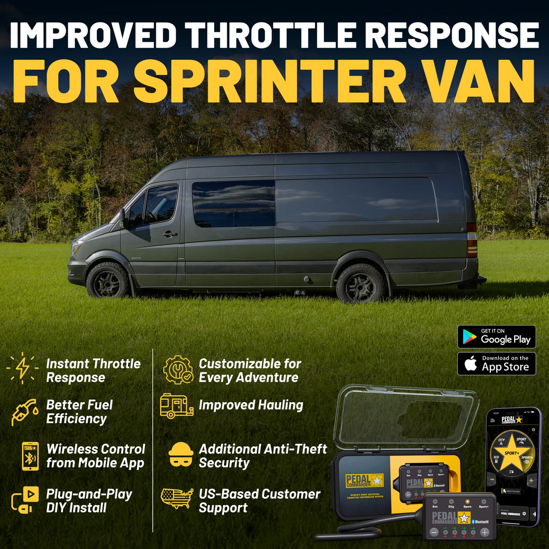Pedal Commander® for Mercedes Sprinter