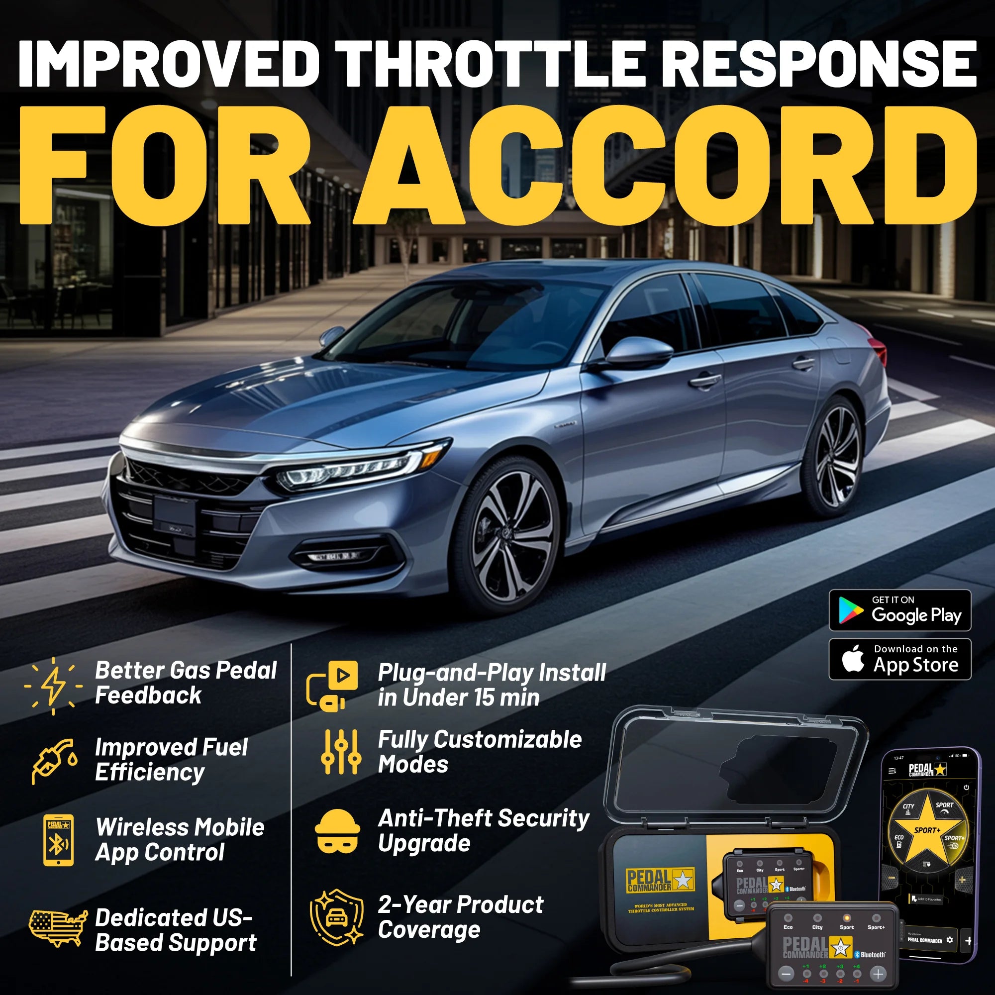 Pedal Commander for Honda Accord