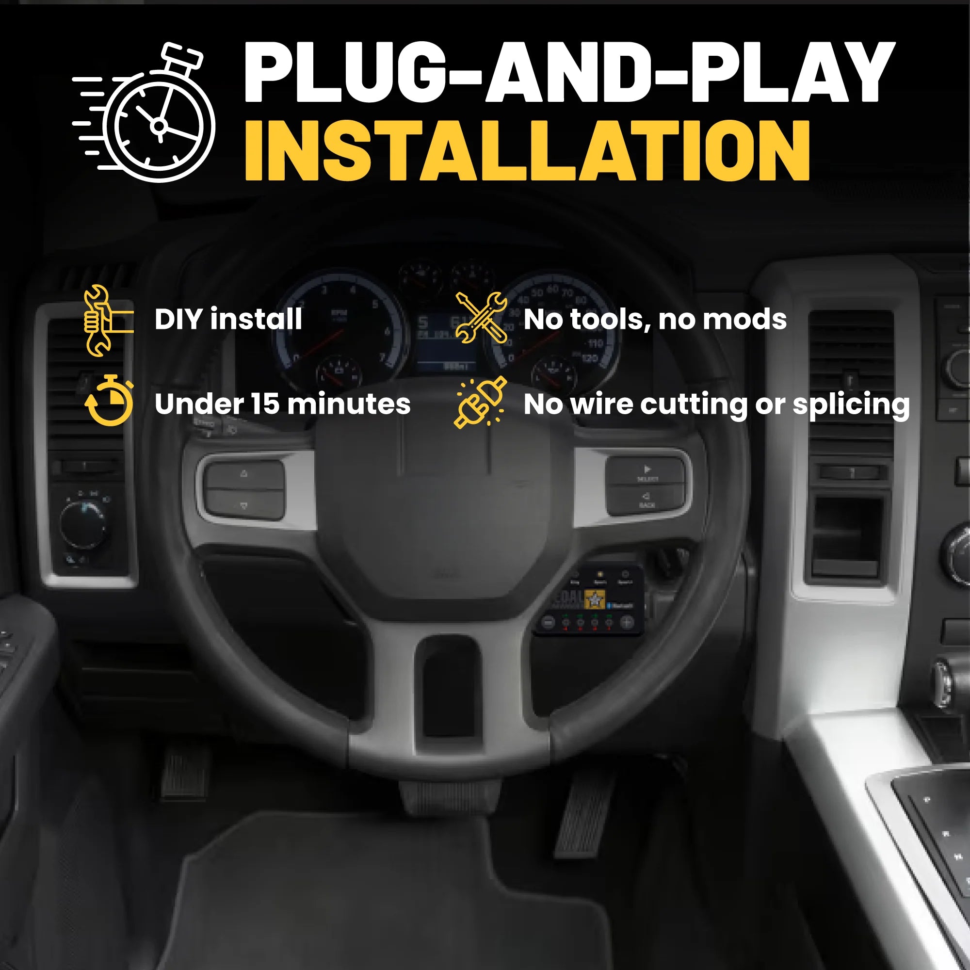 Pedal Commander for dodge ram plug and play
