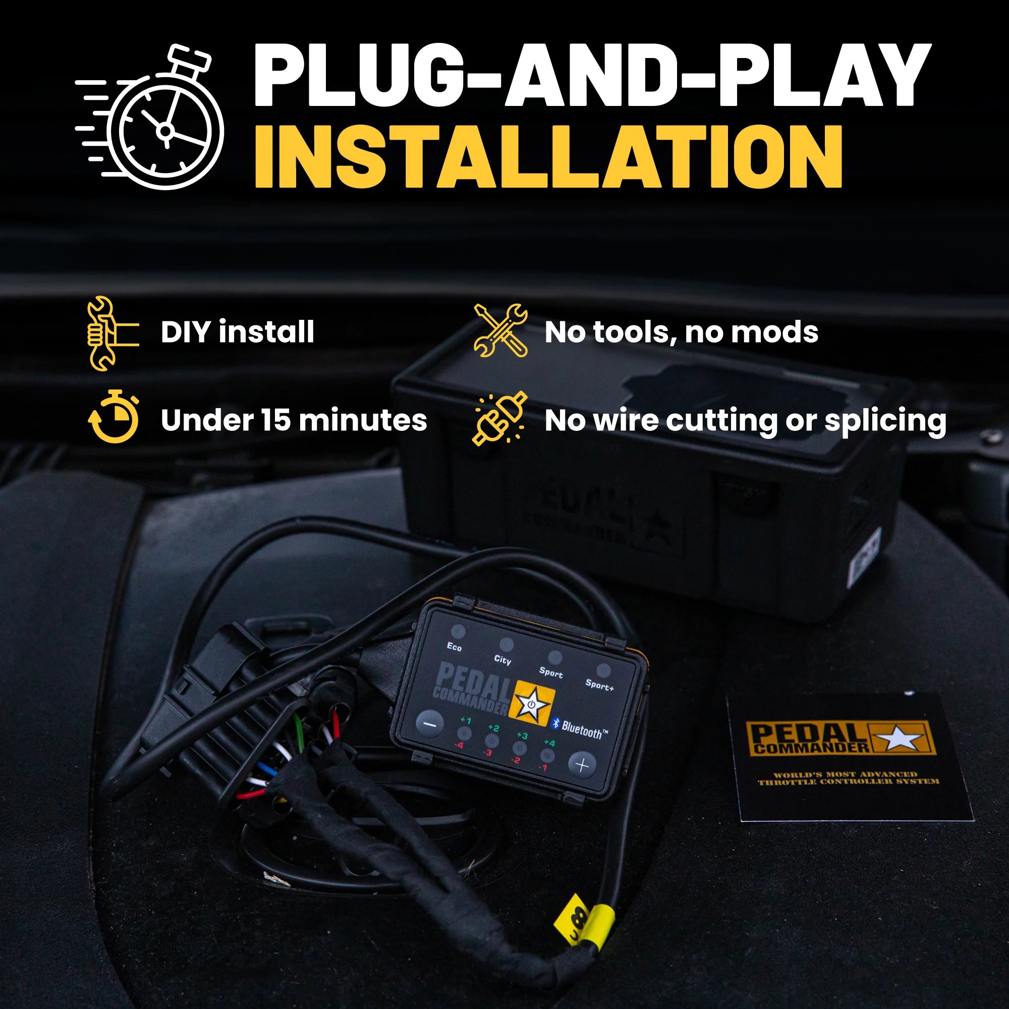 Pedal Commander for tacoma plug and play installation