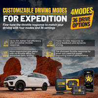 Pedal Commander® for Ford Expedition 4 modes 36 drive options