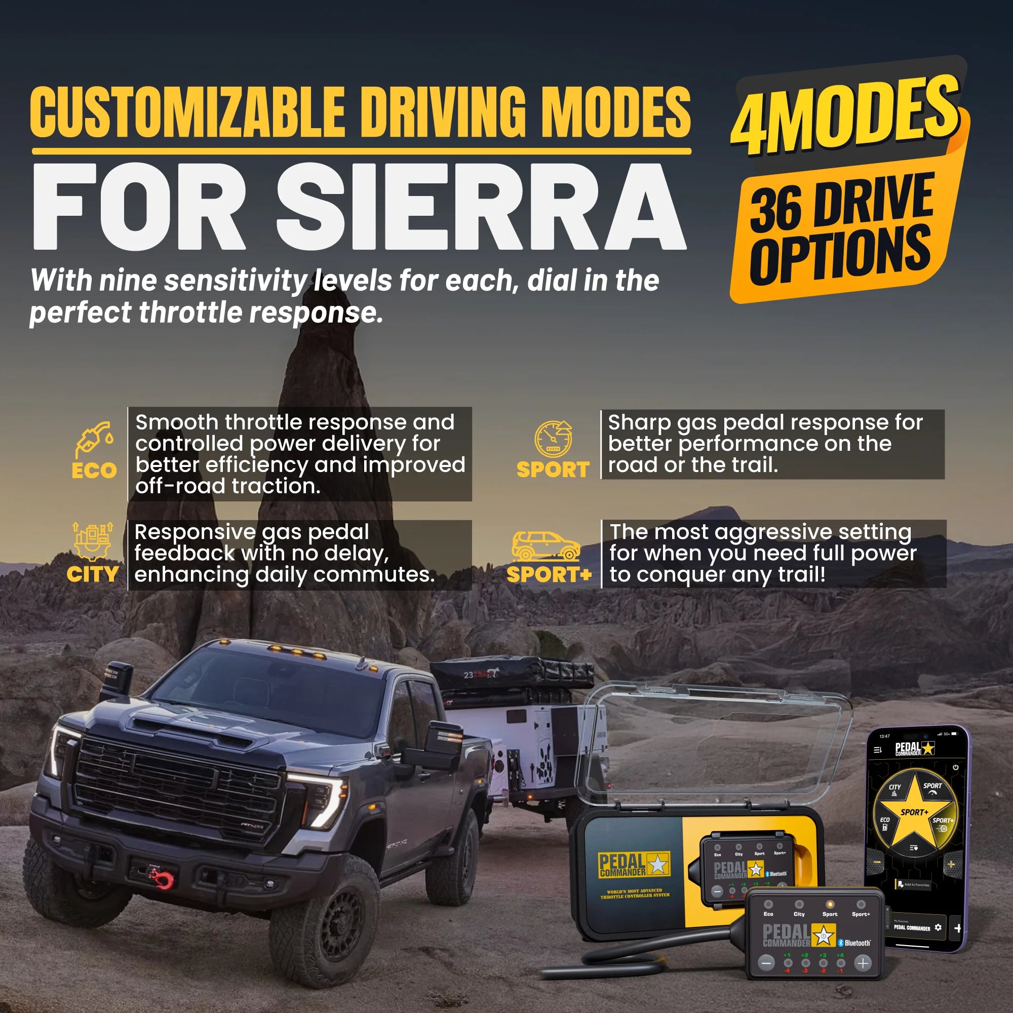 Pedal Commander para GMC Sierra 2500HD