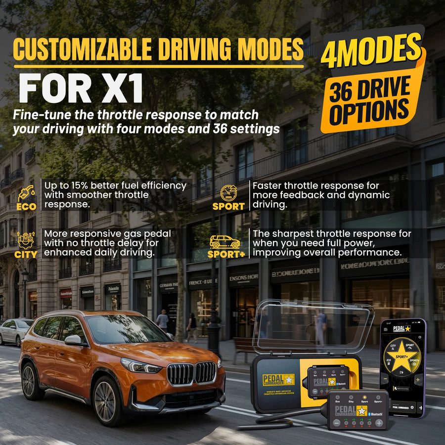 Pedal Commander para BMW X1