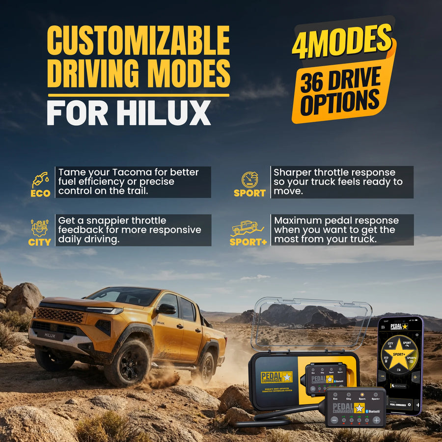 Pedal Commander para Toyota Hilux