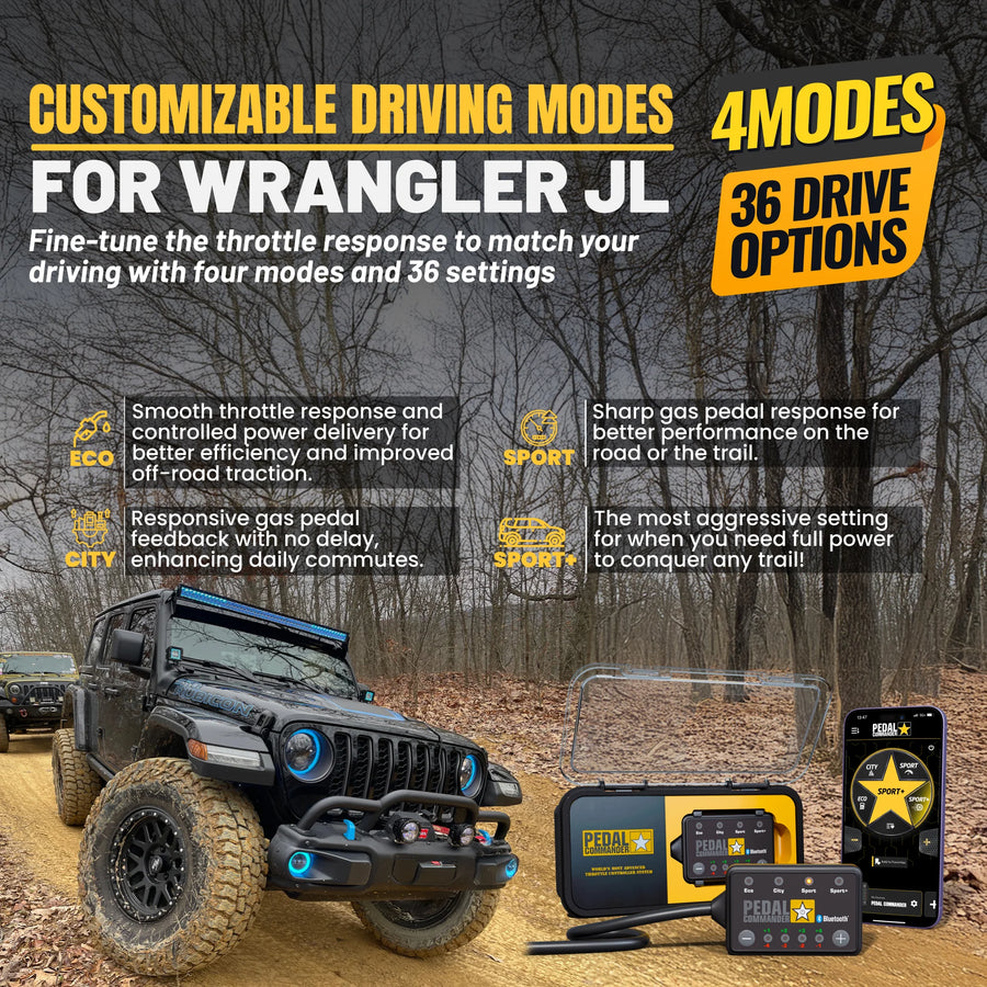 Pedal Commander para Jeep Wrangler