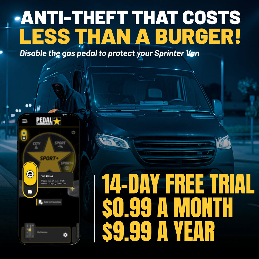 Pedal Commander® for Mercedes Sprinter