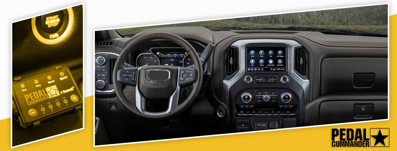 Pedal Commander for GMC Sierra 2500HD - interior