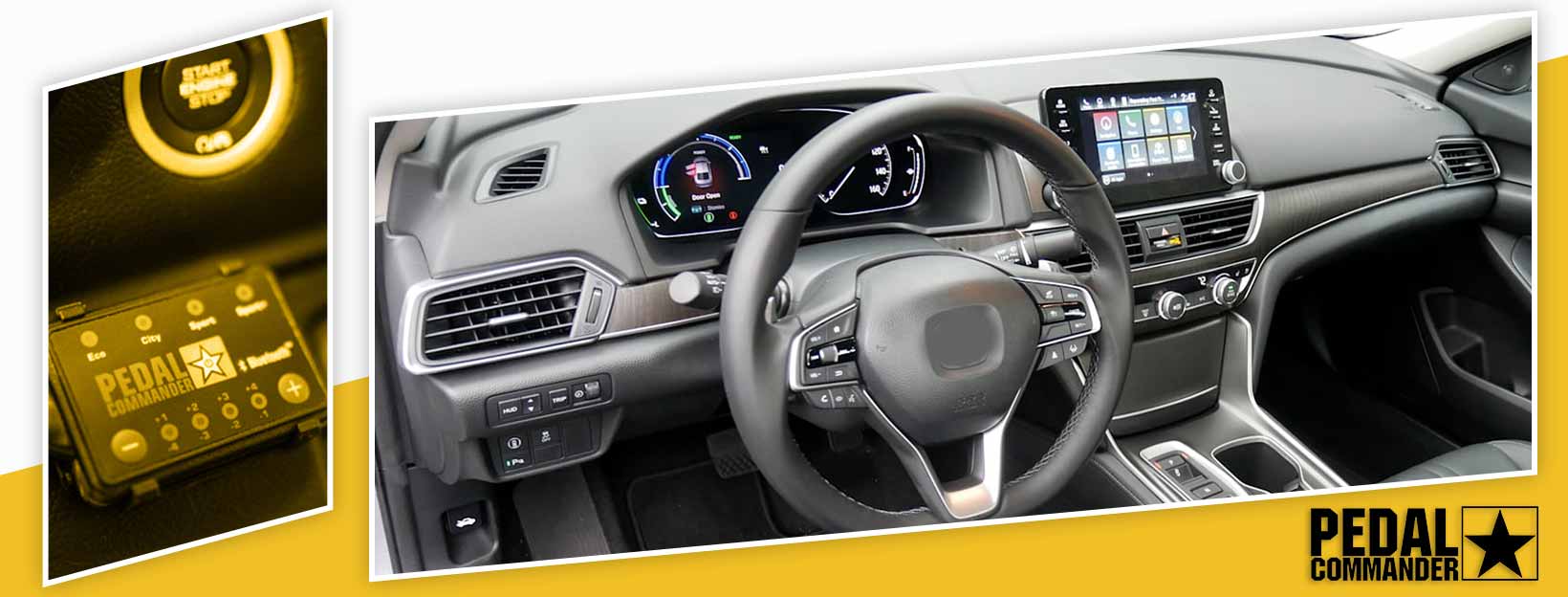 Pedal Commander for Honda Accord - interior