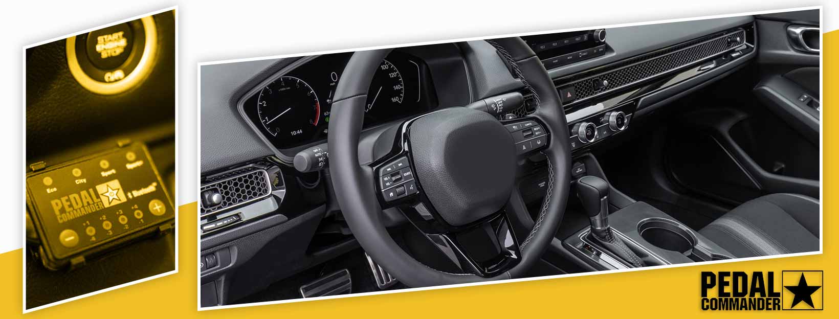 Pedal Commander for Honda Civic - interior