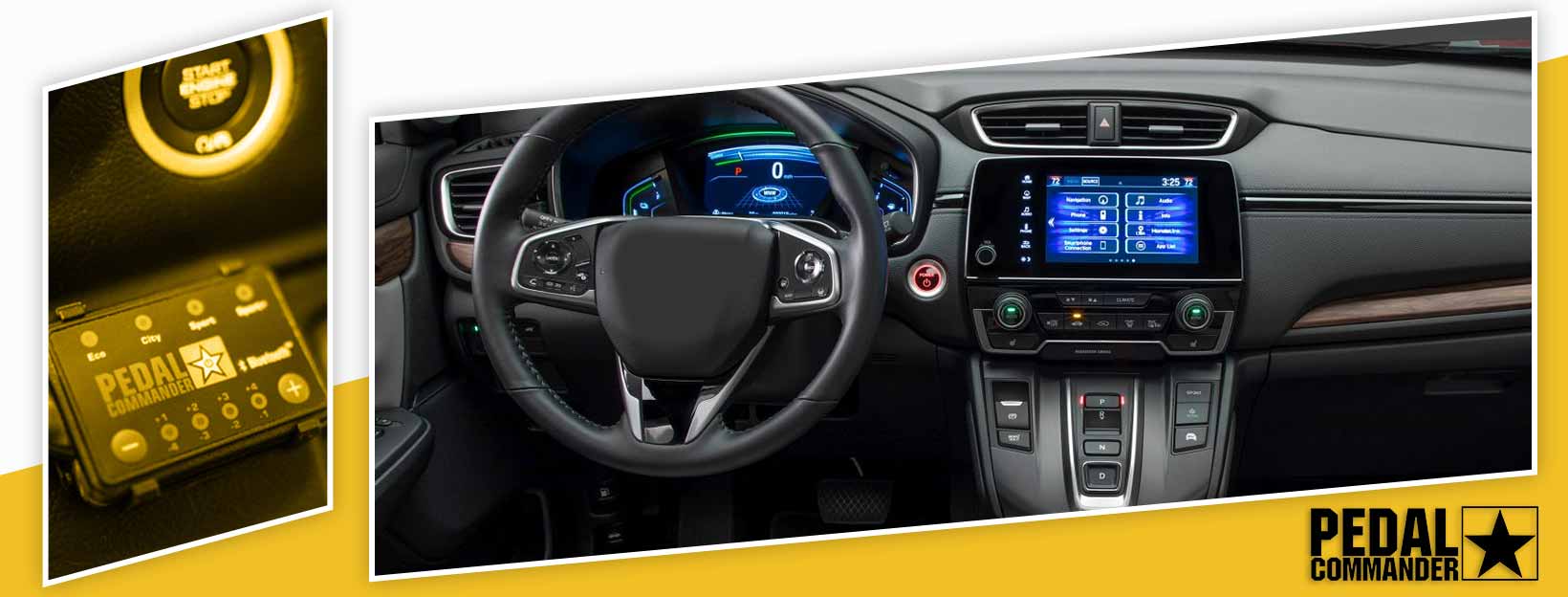Pedal Commander for Honda CRV - interior