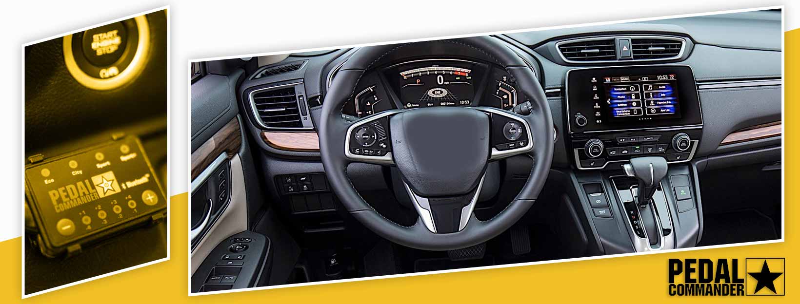 Pedal Commander for Honda CRZ - interior