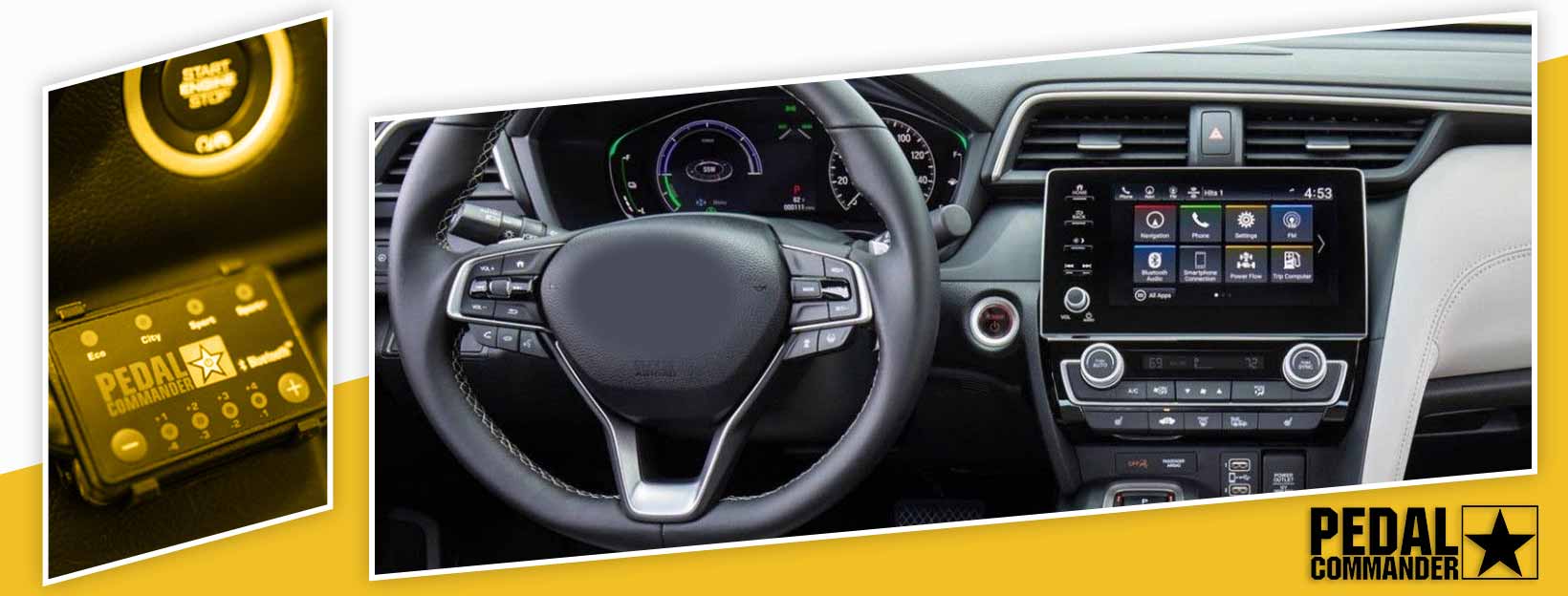 Pedal Commander for Honda Insight - interior