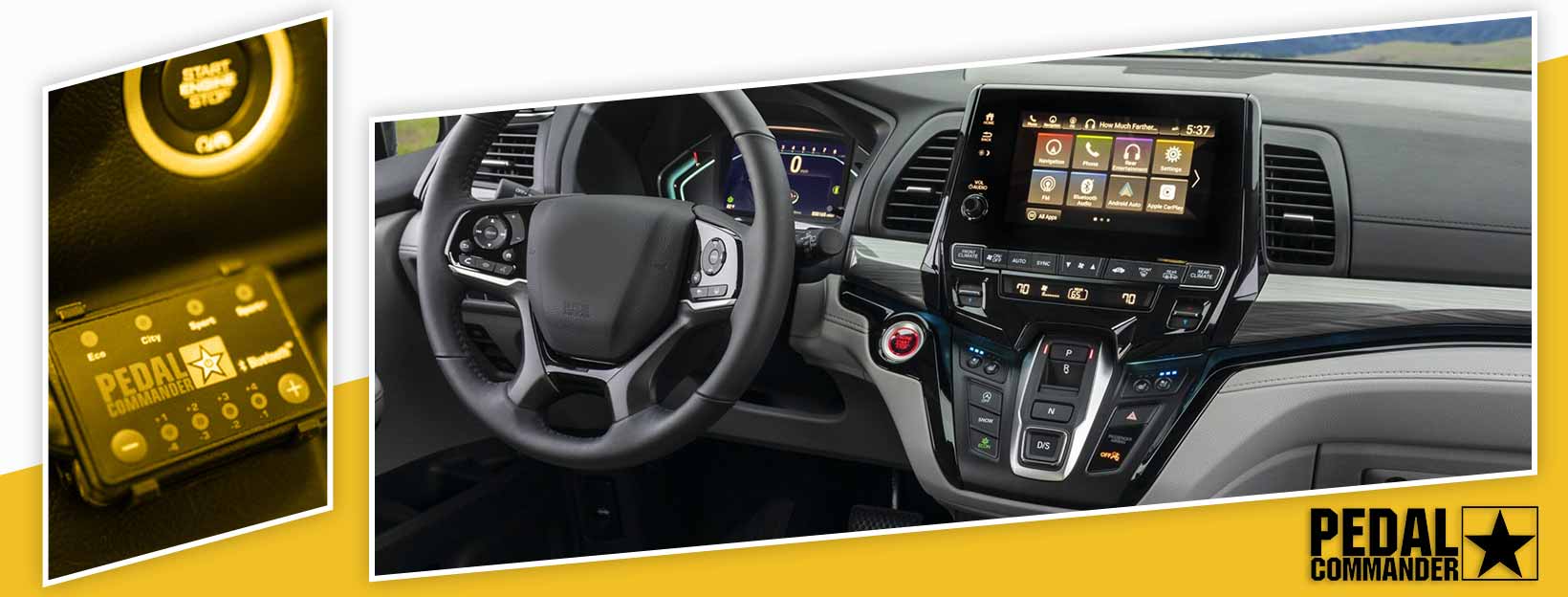 Pedal Commander for Honda Odyssey - interior
