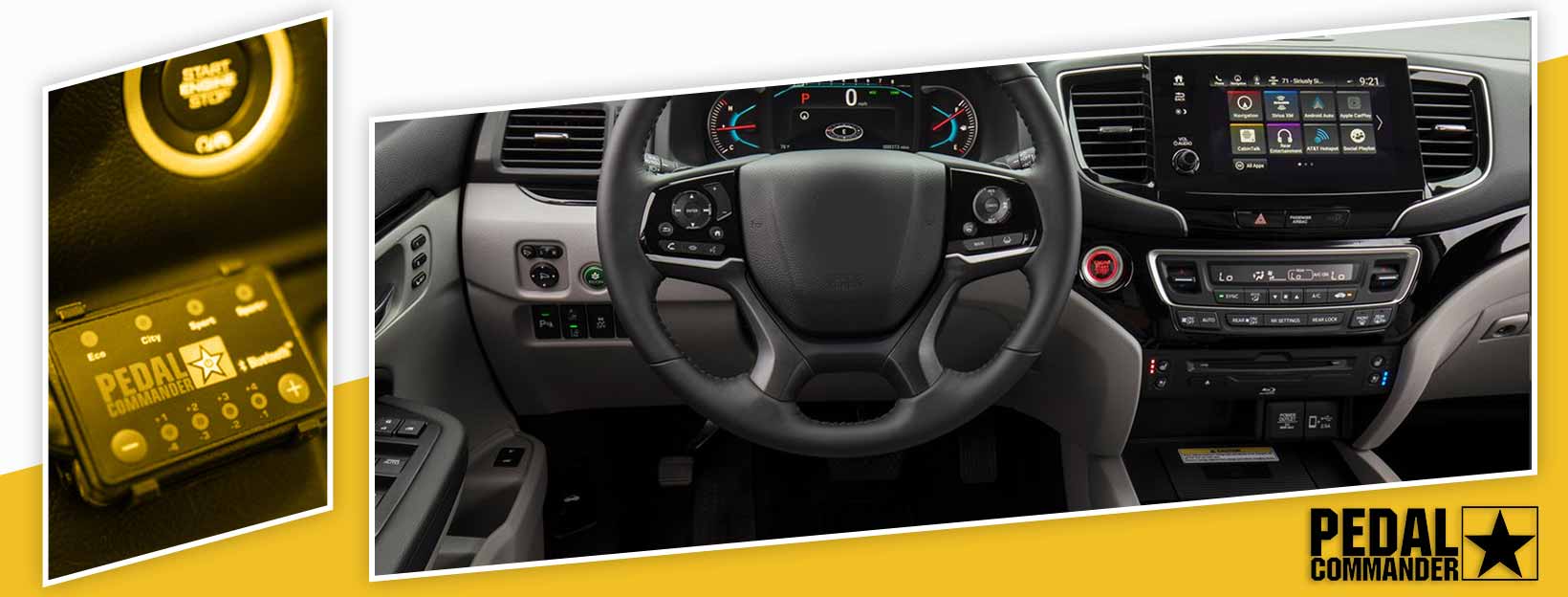 Pedal Commander for Honda Pilot - interior