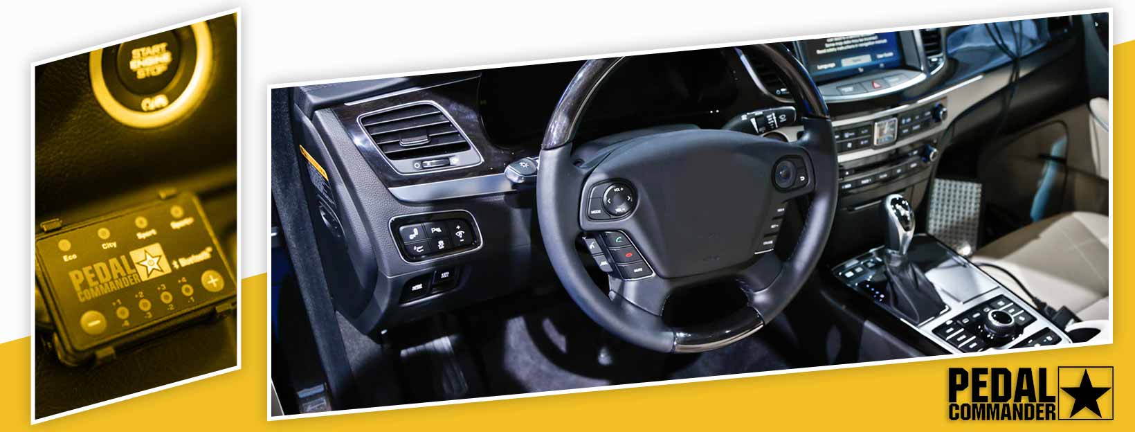 Pedal Commander for Hyundai Equus - interior