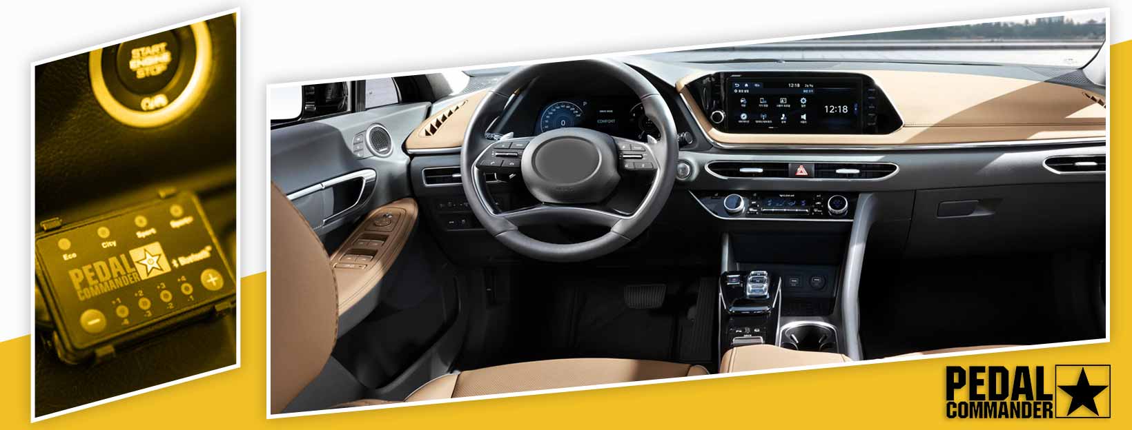 Pedal Commander for Hyundai Sonata - interior