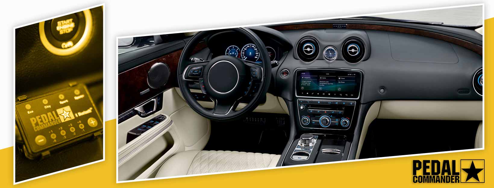 Pedal Commander for Jaguar XJ - interior