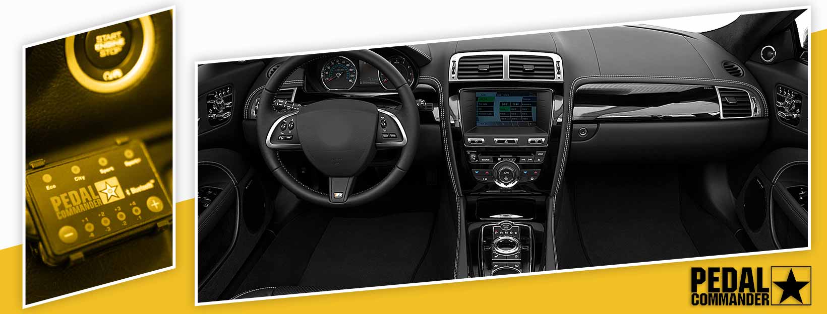 Pedal Commander for Jaguar XK - interior