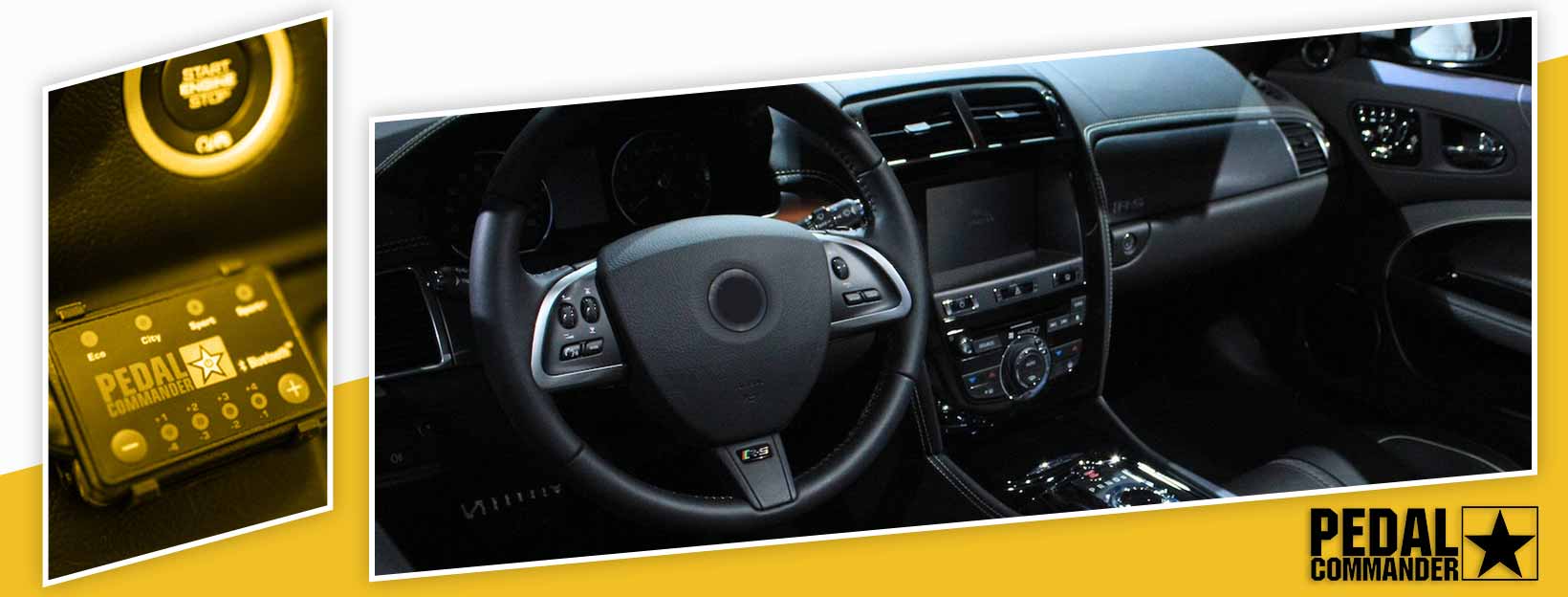 Pedal Commander for Jaguar XKR - interior