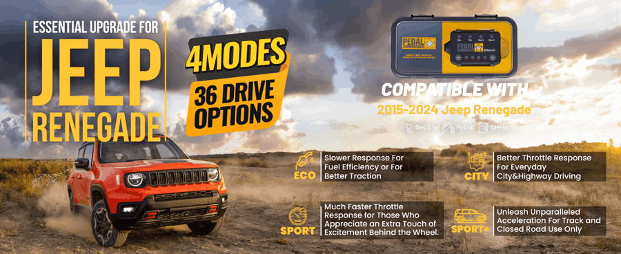 Jeep Renegade BU (2015+) (1.0L turbo - 1.3L turbo - 1.4L turbo - 1.6L - 1.8L - 2.4L - 1.3L turbo hybrid - 1.6L diesel - 2.0L diesel)