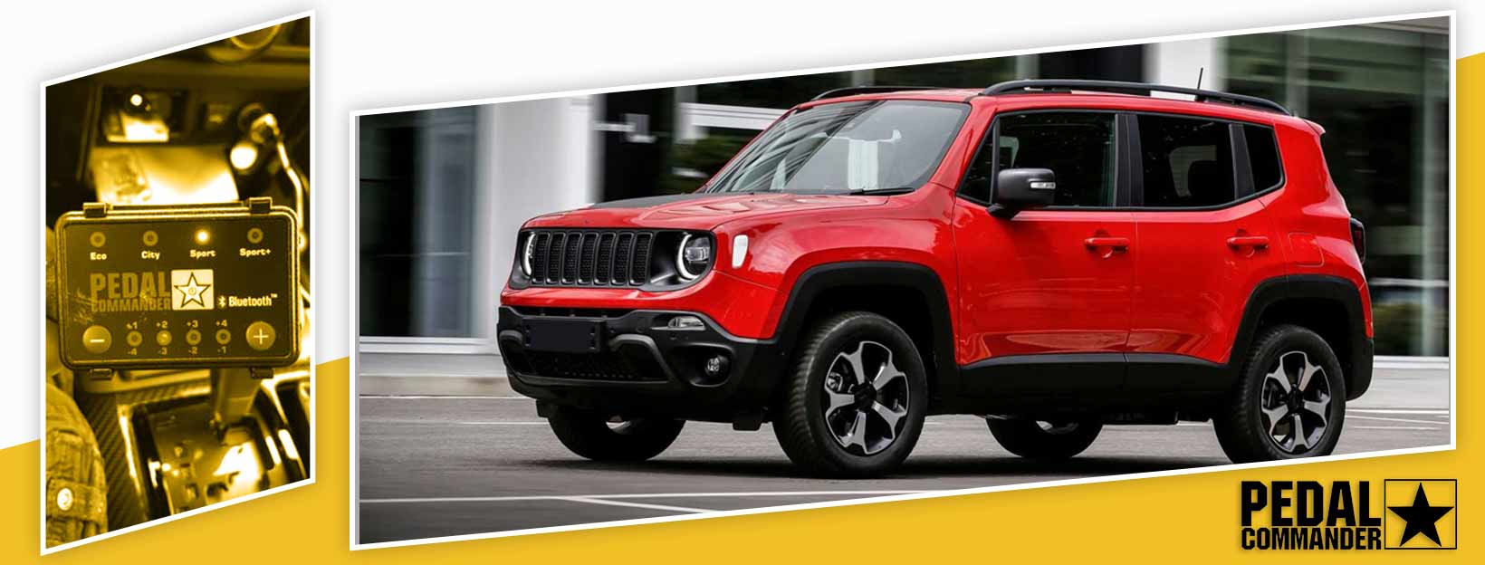 Pedal Commander for Jeep Renegade - front