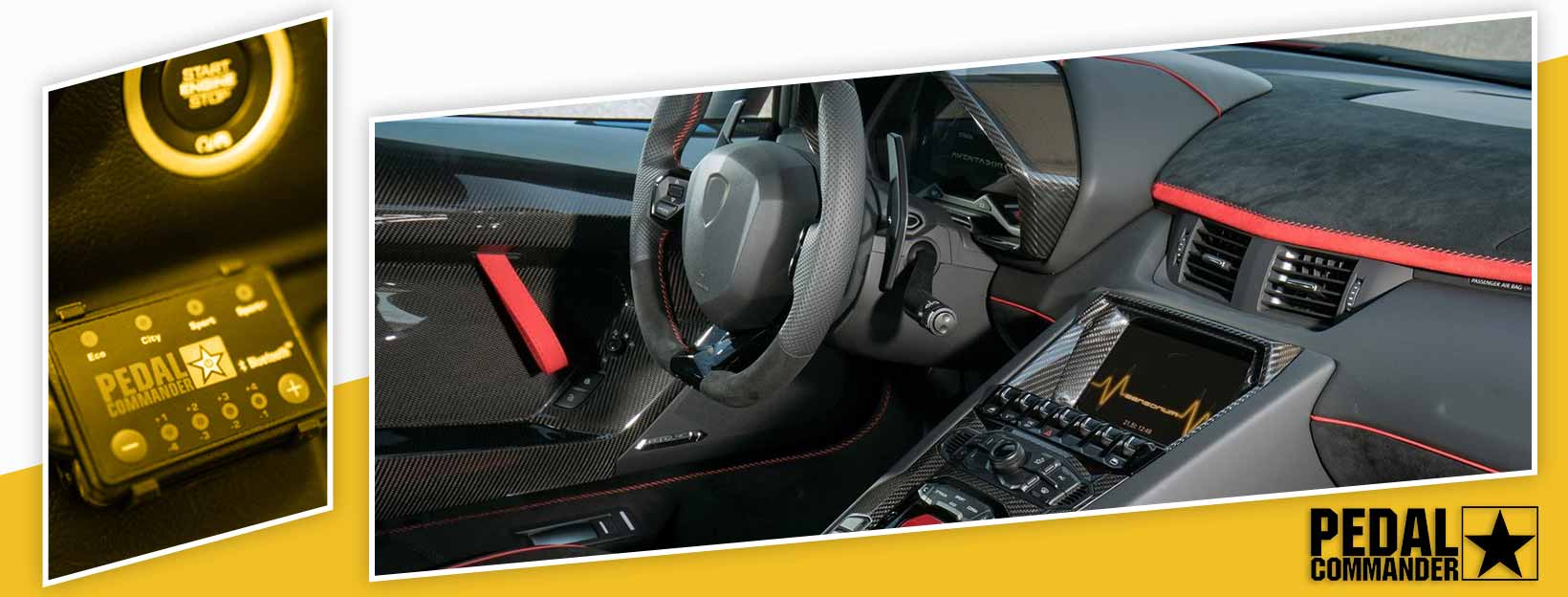 Pedal Commander for Lamborghini Gallardo - interior