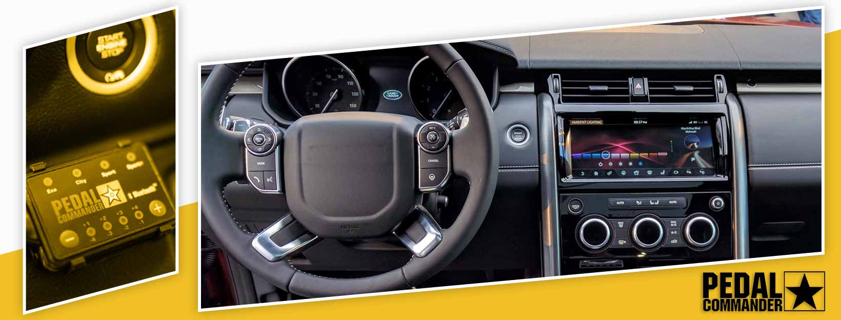 Pedal Commander for Land Rover Discovery - interior