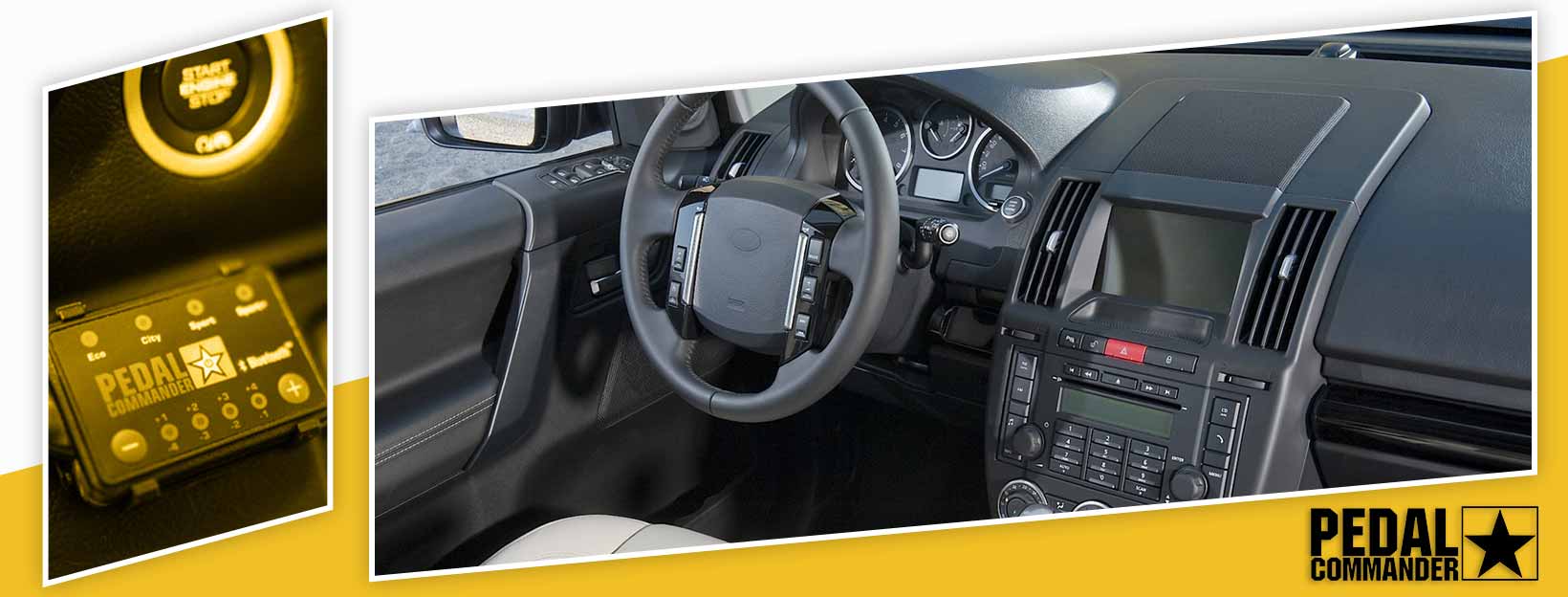 Pedal Commander for Land Rover Freelander - interior