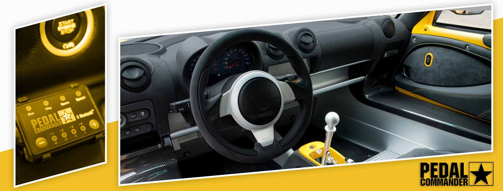 Pedal Commander for Lotus Elise - interior