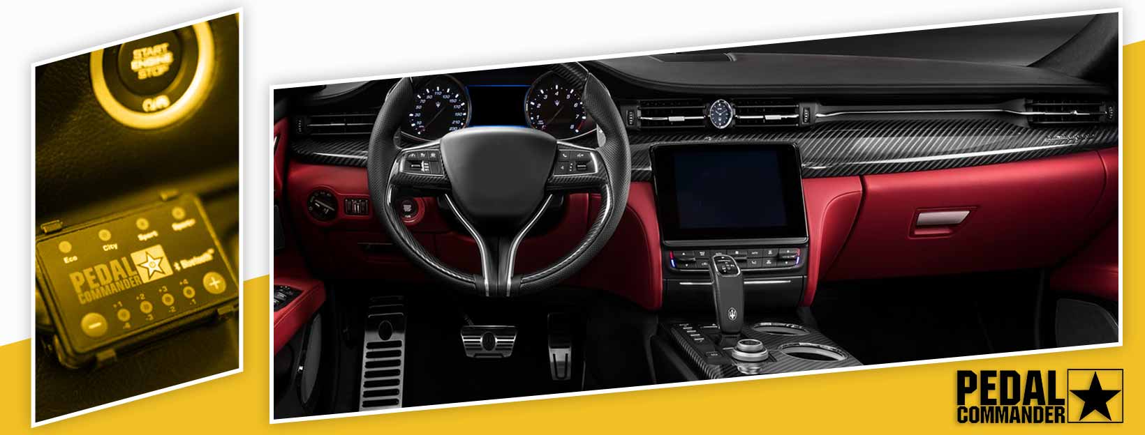 Pedal Commander for Maserati Quattroporte - interior