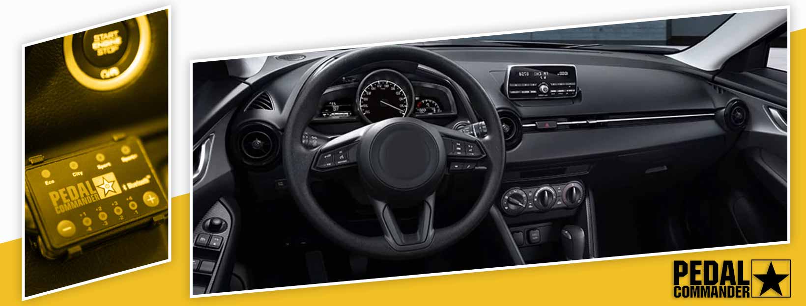Pedal Commander for Mazda CX3 - interior