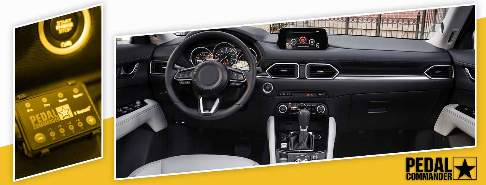 Pedal Commander for Mazda CX5 - interior