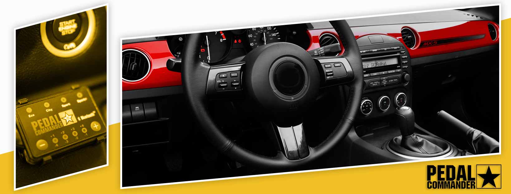 Pedal Commander for Mazda MX5 - interior