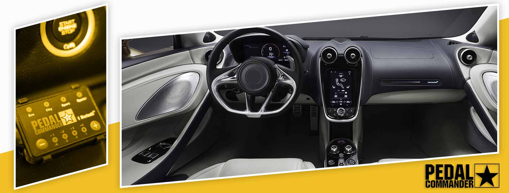 Pedal Commander for McLaren 620R - interior