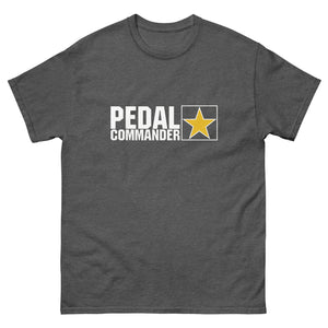 Pedal Commander dark heather t-shirt front