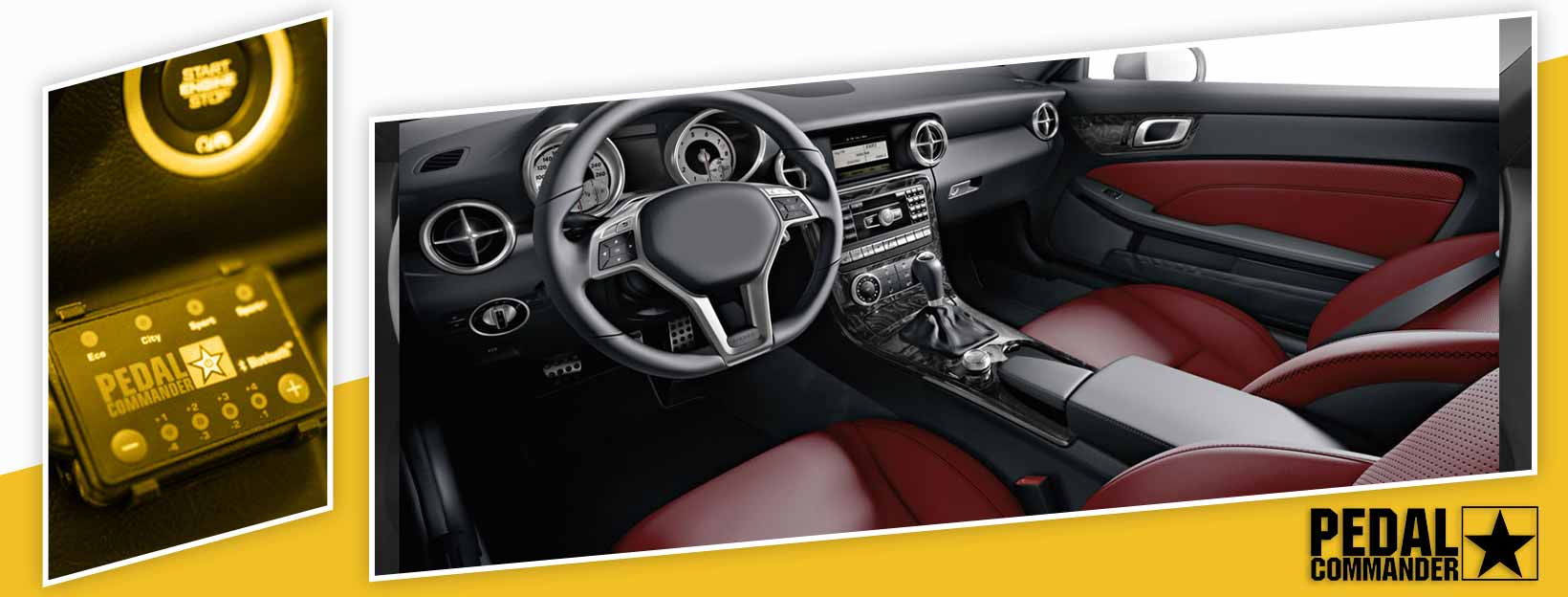 Pedal Commander for Mercedes SLK Class - interior