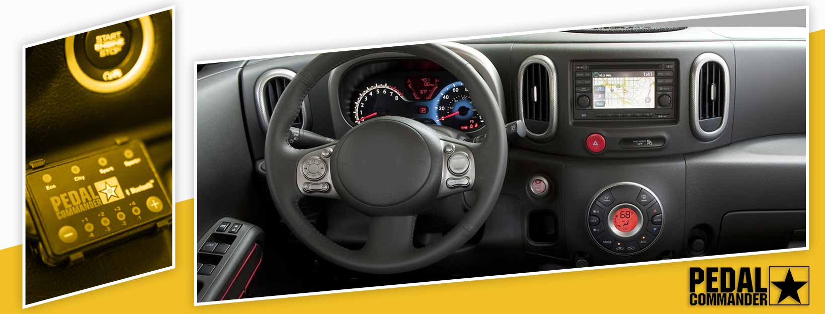 Pedal Commander for Nissan Cube - interior