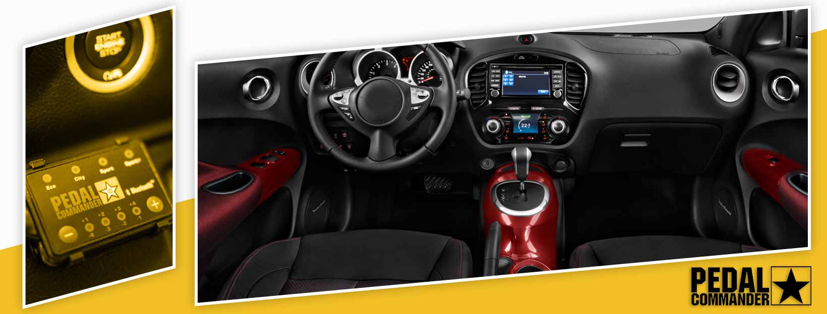 Pedal Commander for Nissan Juke - interior