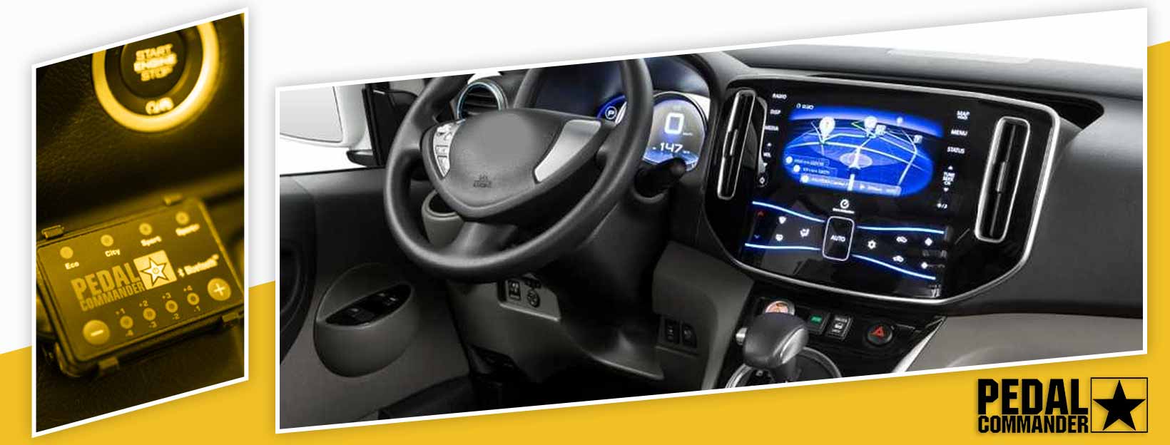 Pedal Commander for Nissan NV200 - interior